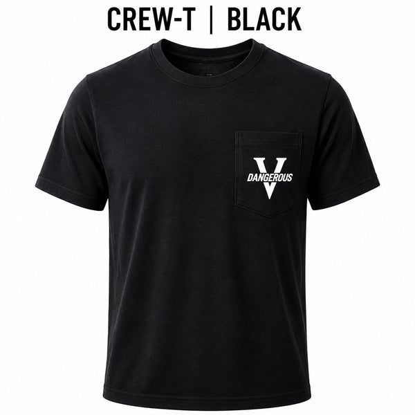 KUIU Dangerous V Crew-T - BLACK